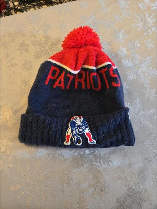 New Era Other - Vintage New Era New England Patriots Pat Patriot Pom Beanie